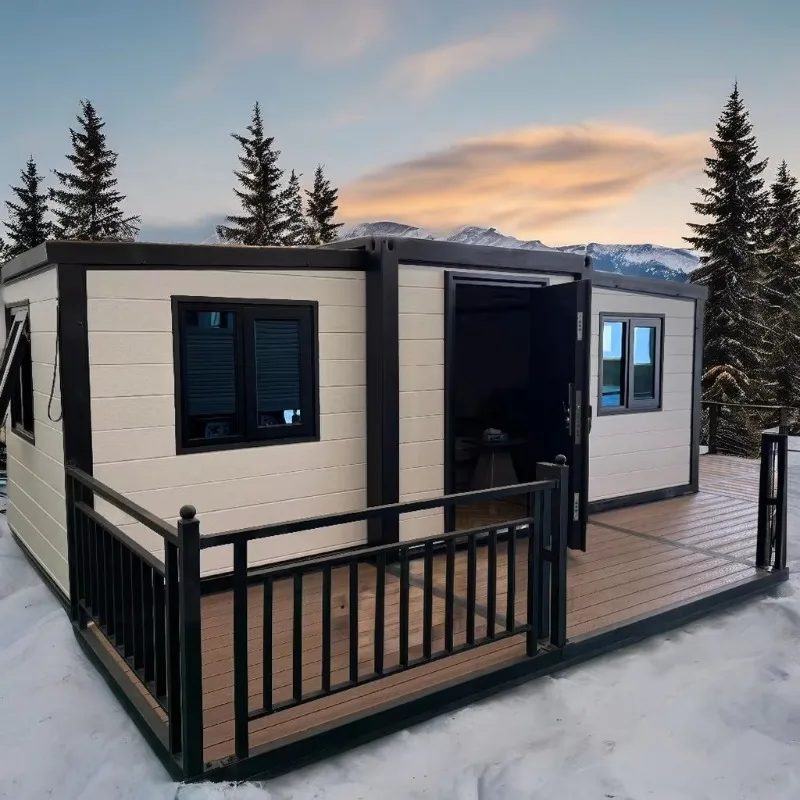 Sustainable Living Home - Maison préfabriquée verte, matériaux écologiques, 2