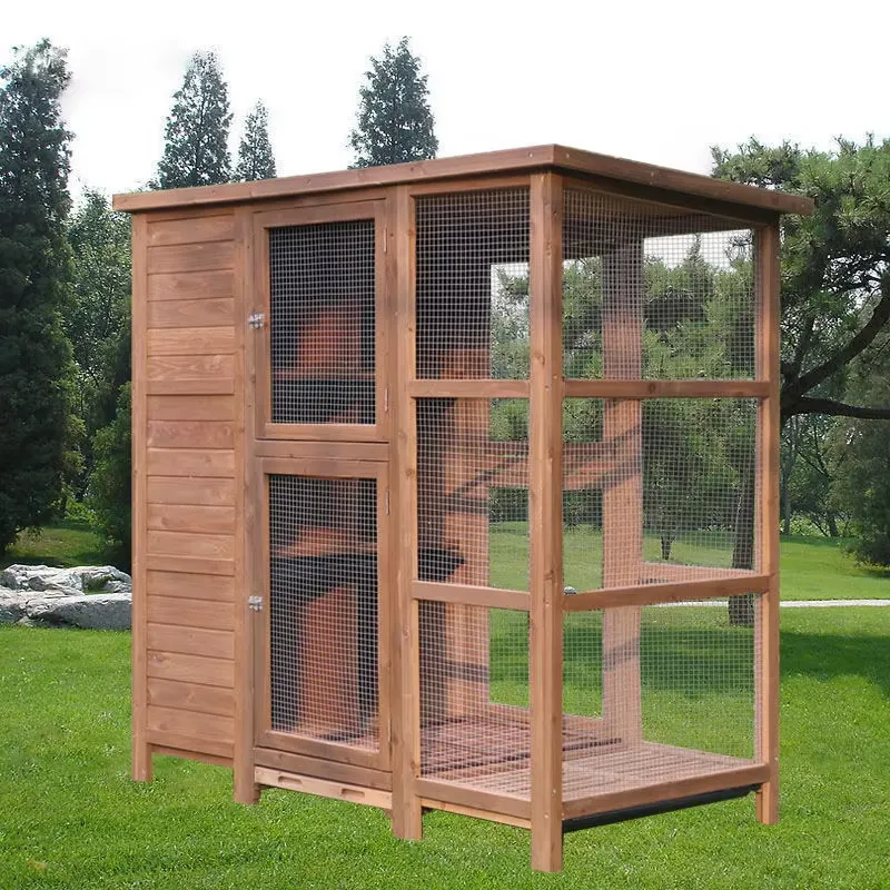 Sustainable Living House - Cage à oiseaux domestique combinée pour