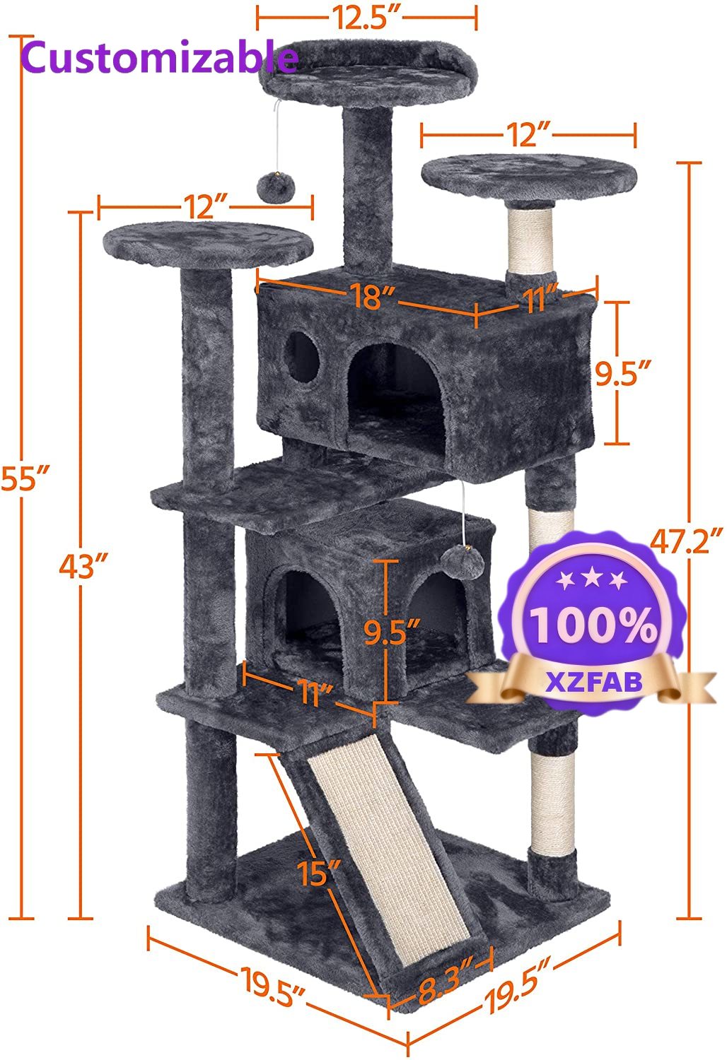 Sustainable Living House - Direct usine 2026 Griffoir pour chat