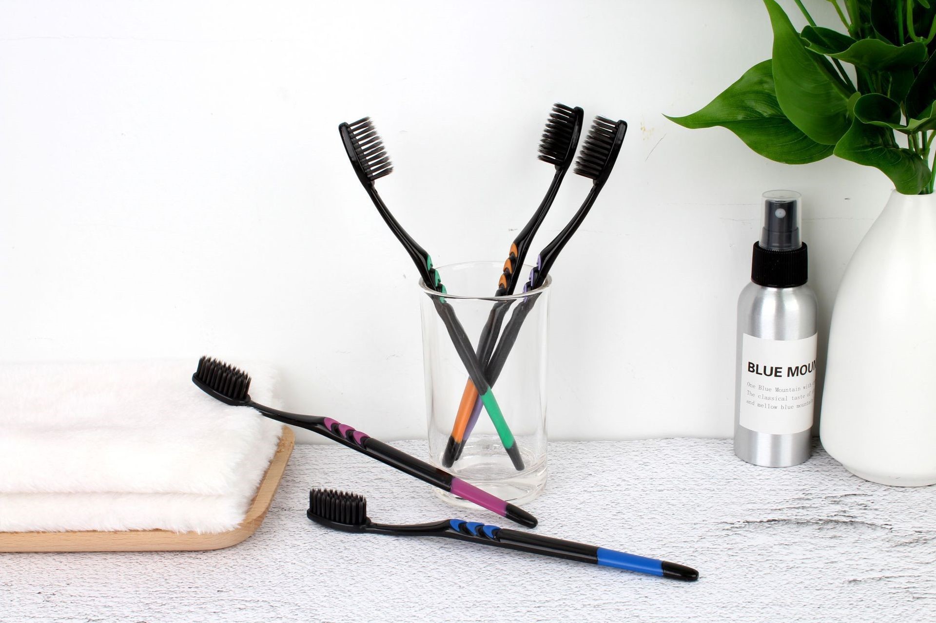 1 brosse à dents à poils soupl - Bamboo Toothbrush Set avis et prix