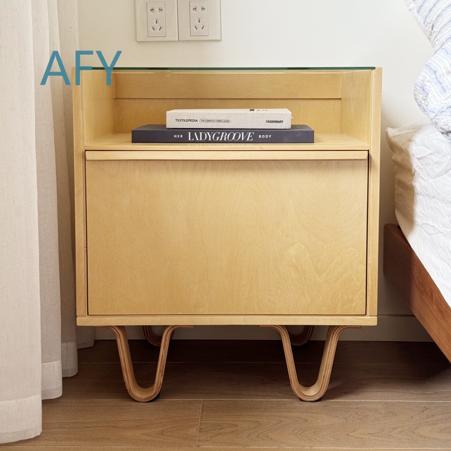 Table de chevet en bois massif - Muji Home Storage avis et prix