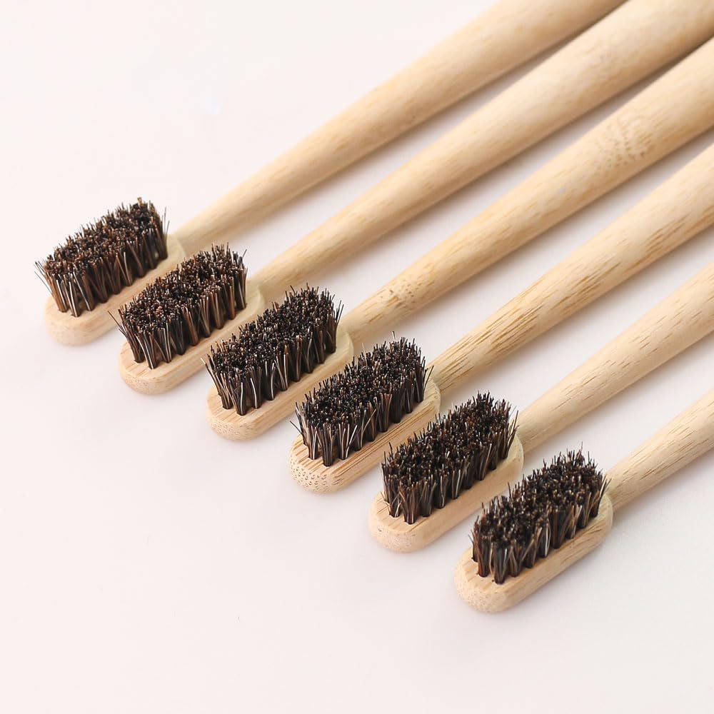 Brosse à dents en bambou à poi - Bamboo Toothbrush Set avis et prix