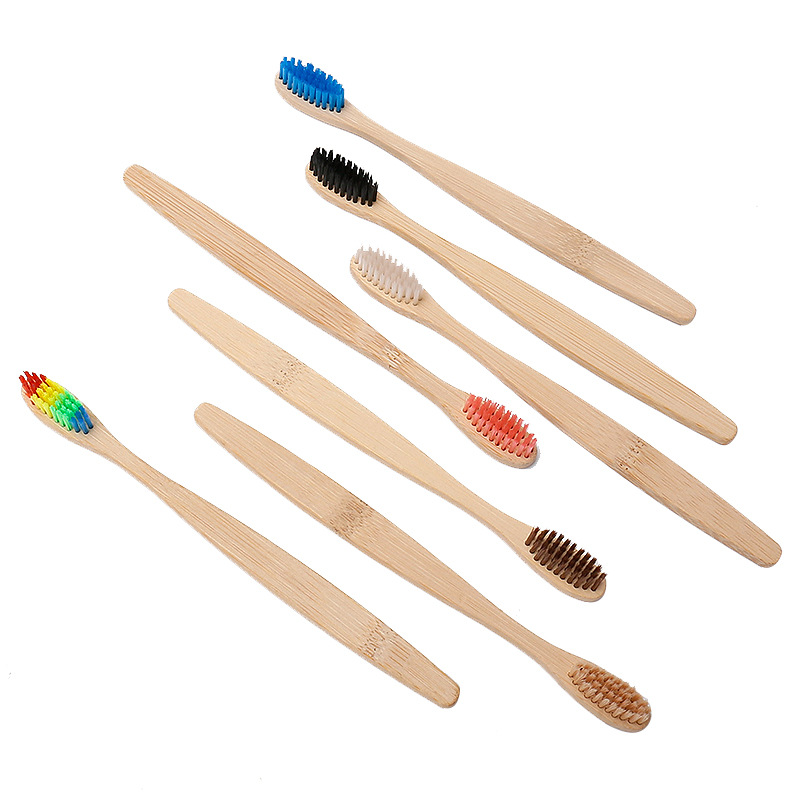 Brosses à dents en bambou colo - Bamboo Toothbrush Set avis et prix