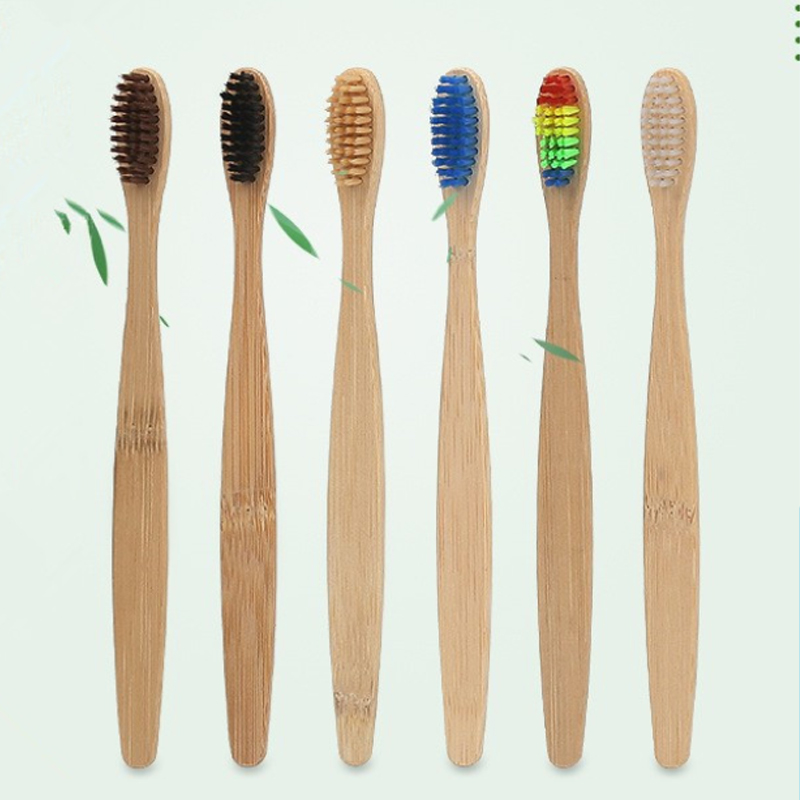 Brosses à dents en bambou colo - Bamboo Toothbrush Set avis et prix