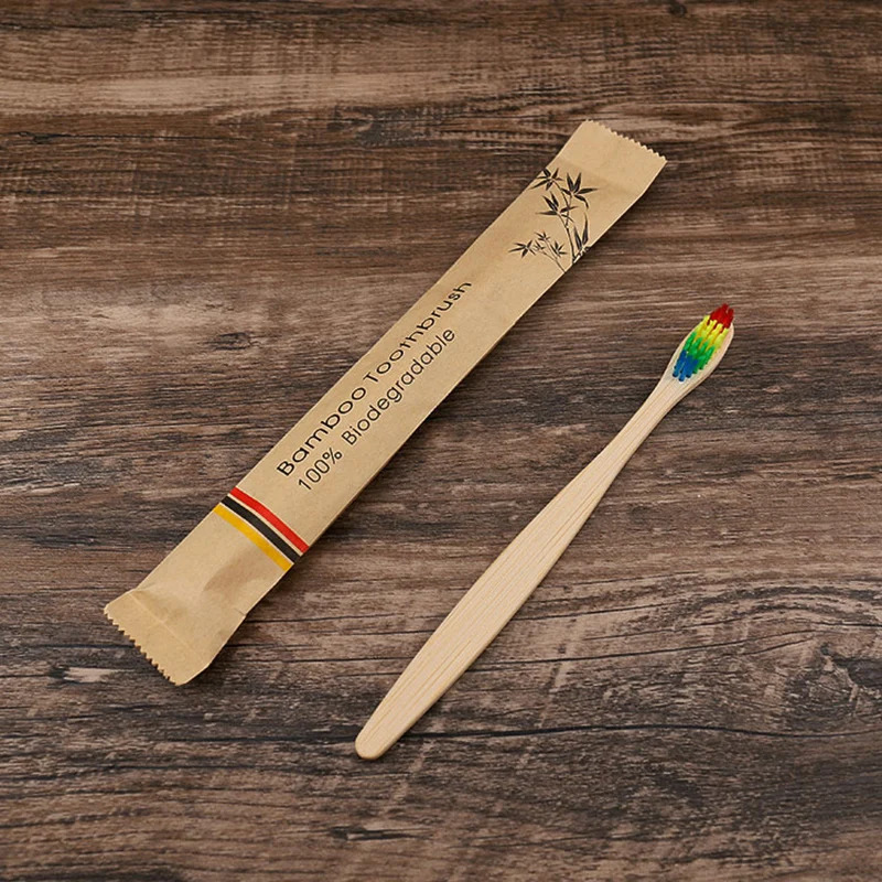 Brosses à dents en bambou, 5 à - Bamboo Toothbrush Set avis et prix