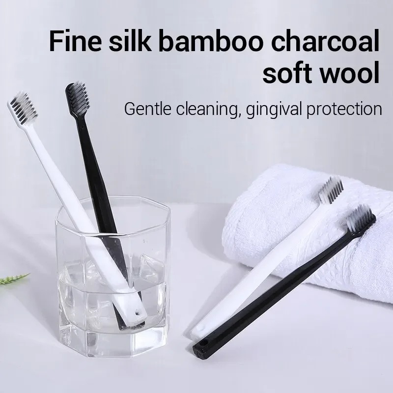 Lot de 2 à 10 brosses à dents  - Bamboo Toothbrush Set avis et prix