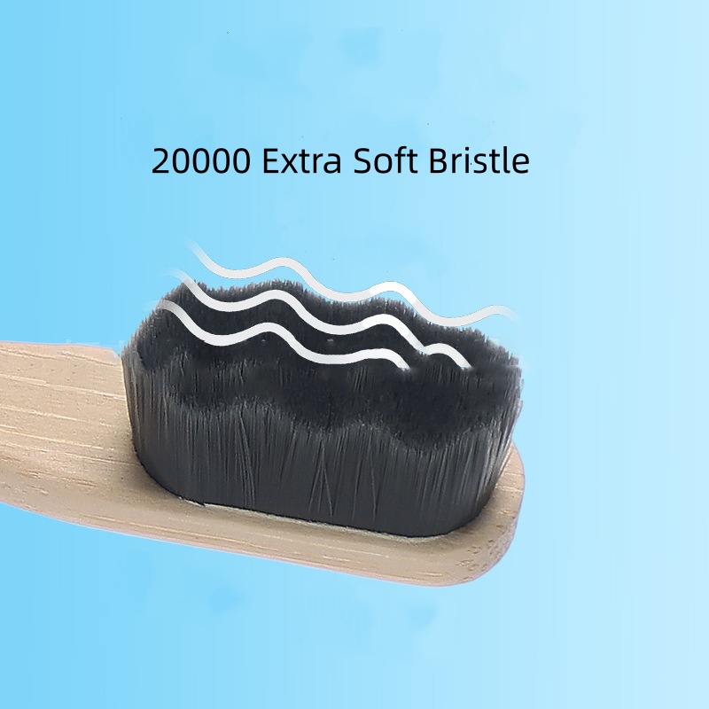 4 pièces de brosses à dents en - Bamboo Toothbrush Set avis et prix