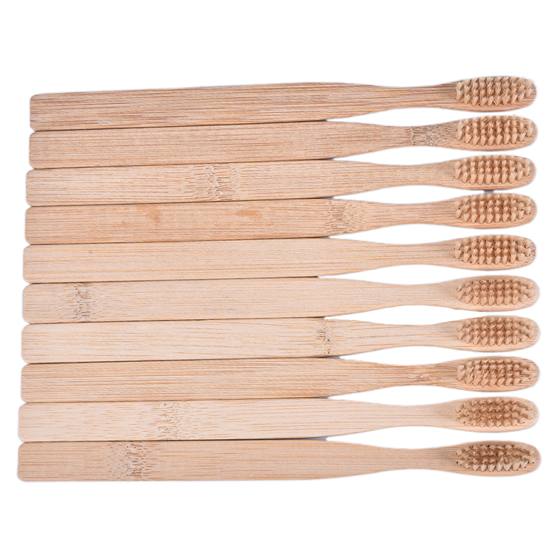 Lot de 10 brosses à dents en f - Bamboo Toothbrush Set avis et prix